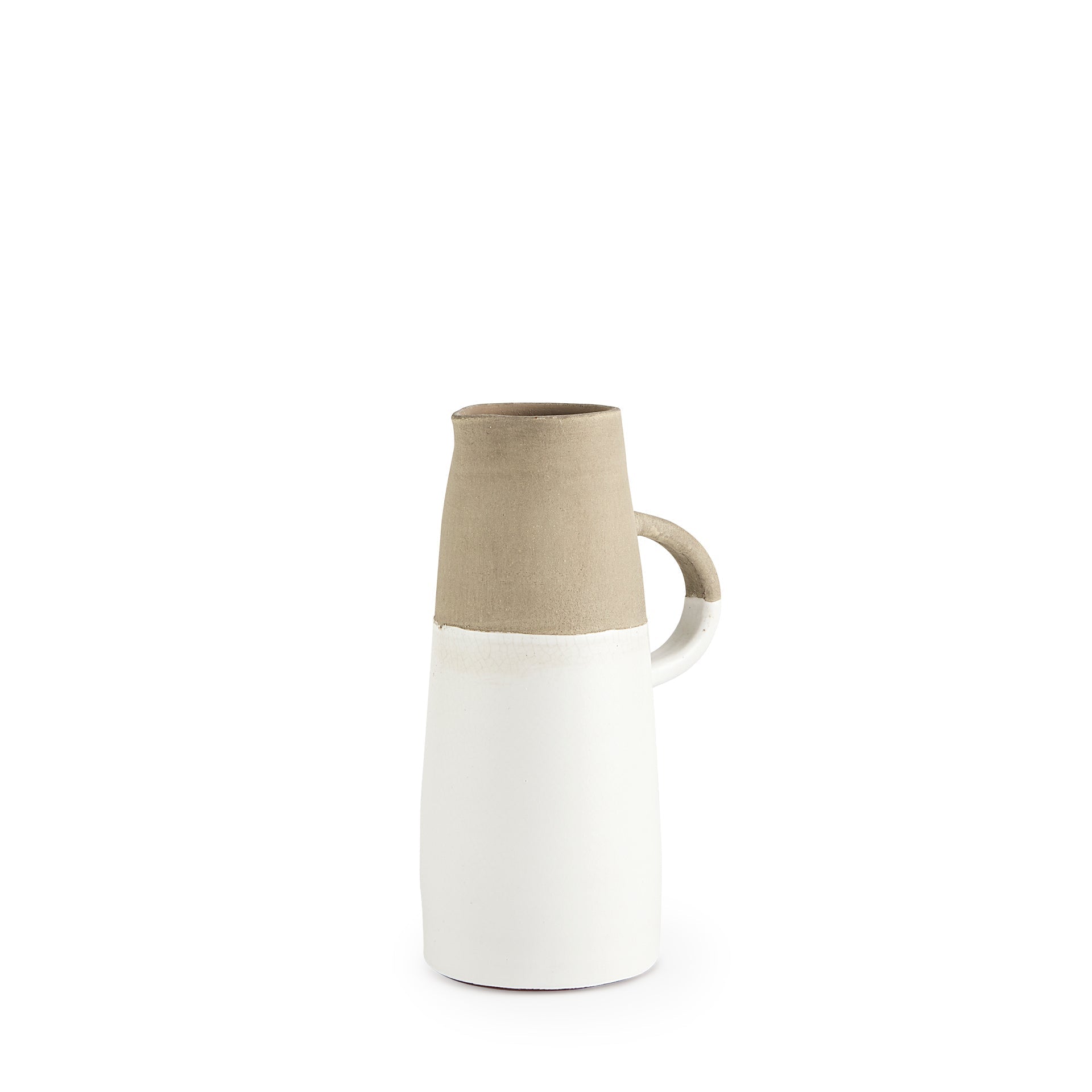 Mercana Garand 6.3" x 4.5" x 10.2" Ceramic Jug Vase