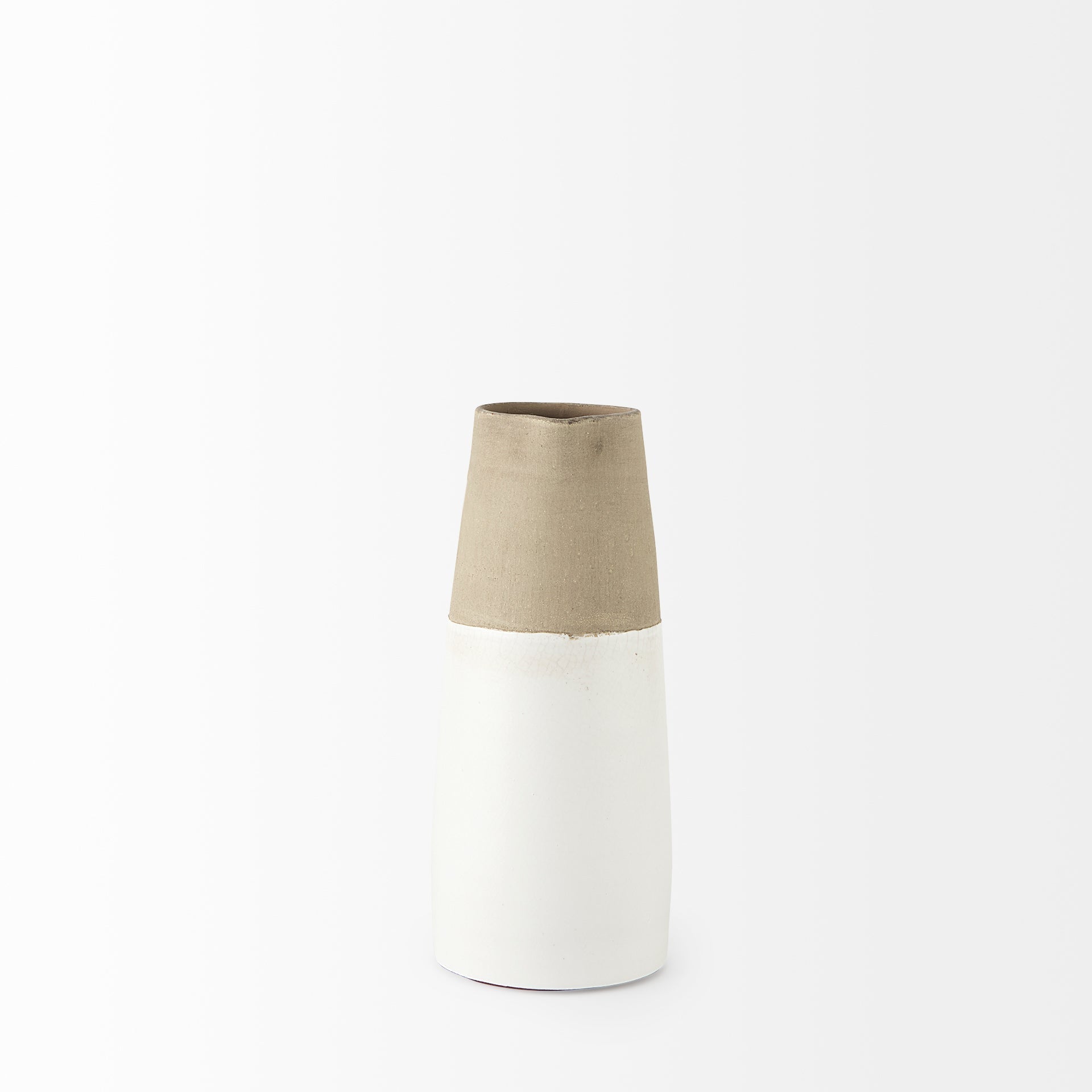 Mercana Garand 6.3" x 4.5" x 10.2" Ceramic Jug Vase