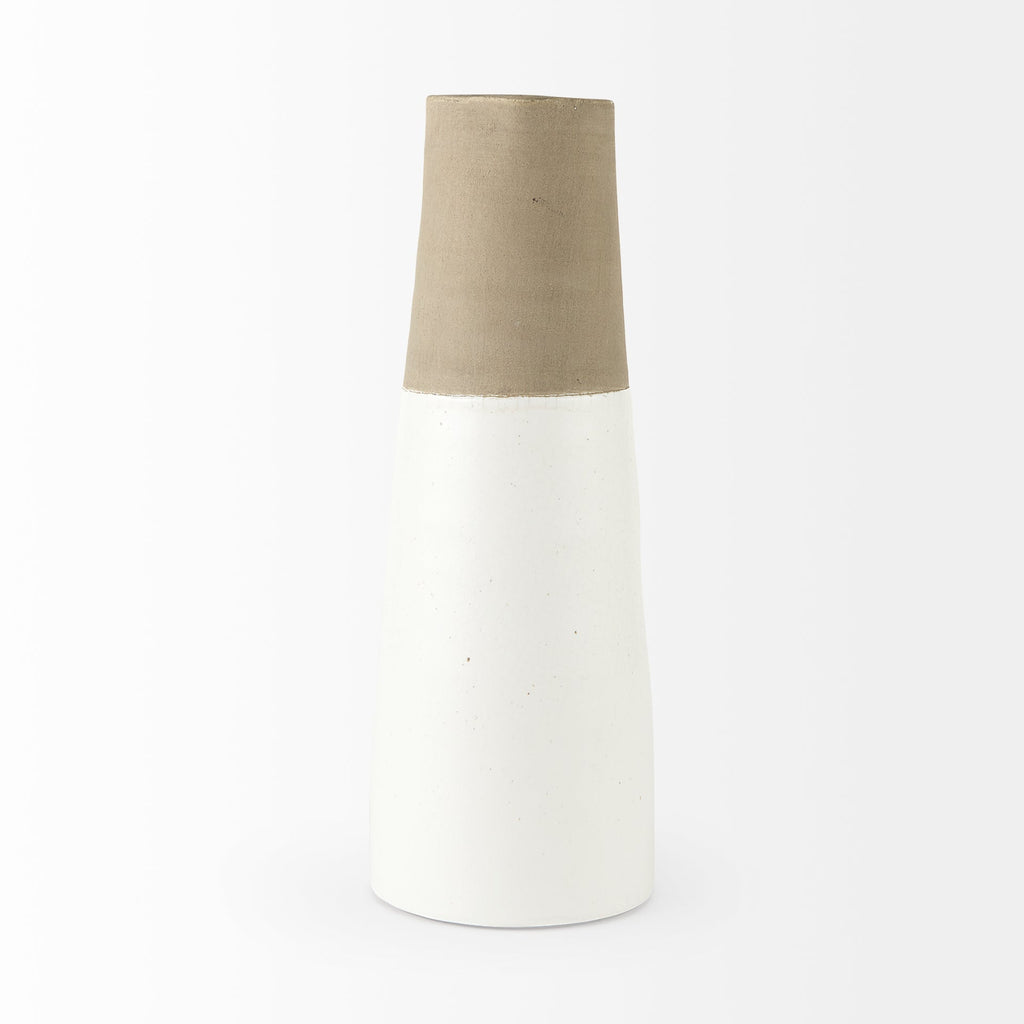 Mercana Garand 7.9" x 6.1" x 16.5" Ceramic Jug Vase