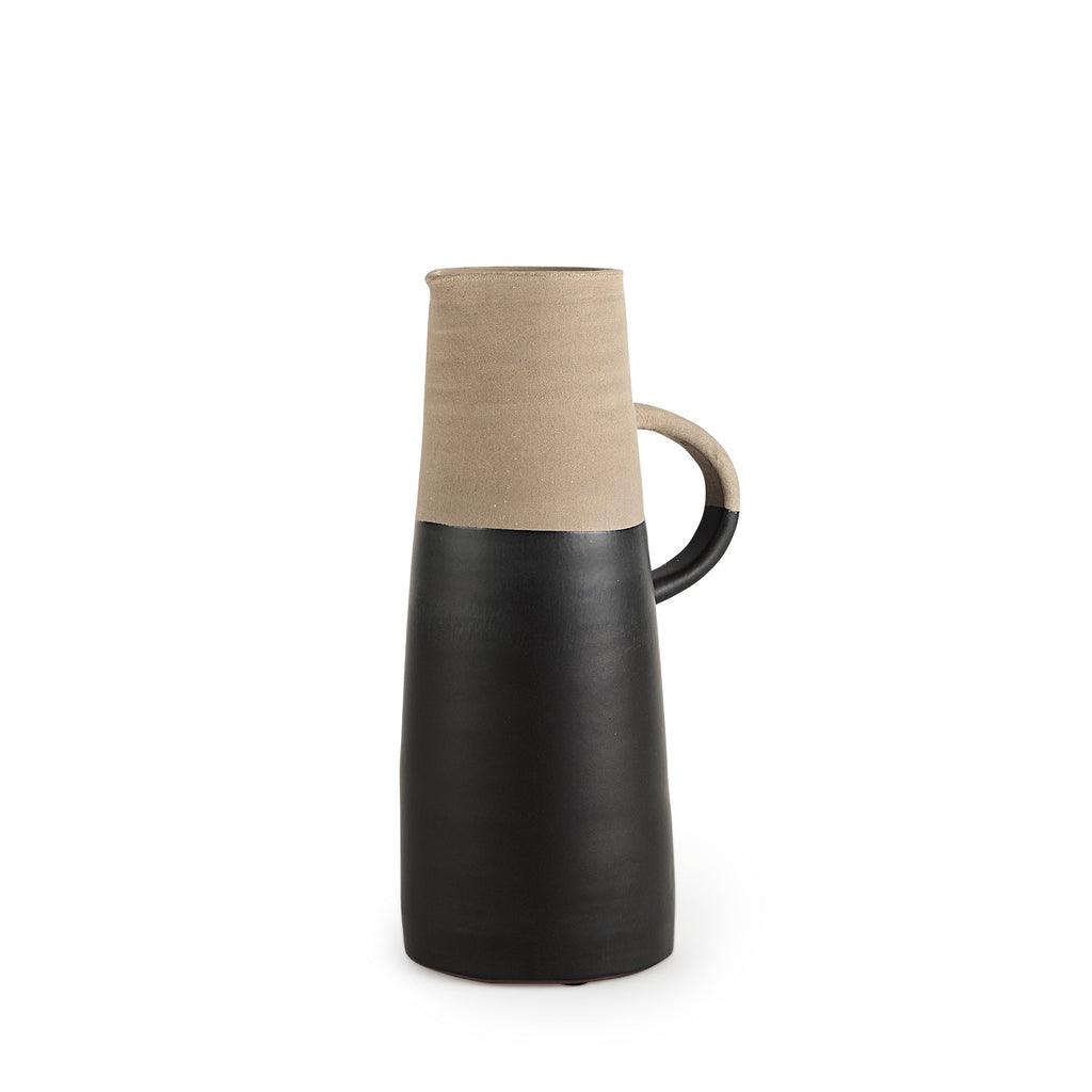 Mercana Garand 7.5" x 5.1" x 13.6" Ceramic Jug Vase