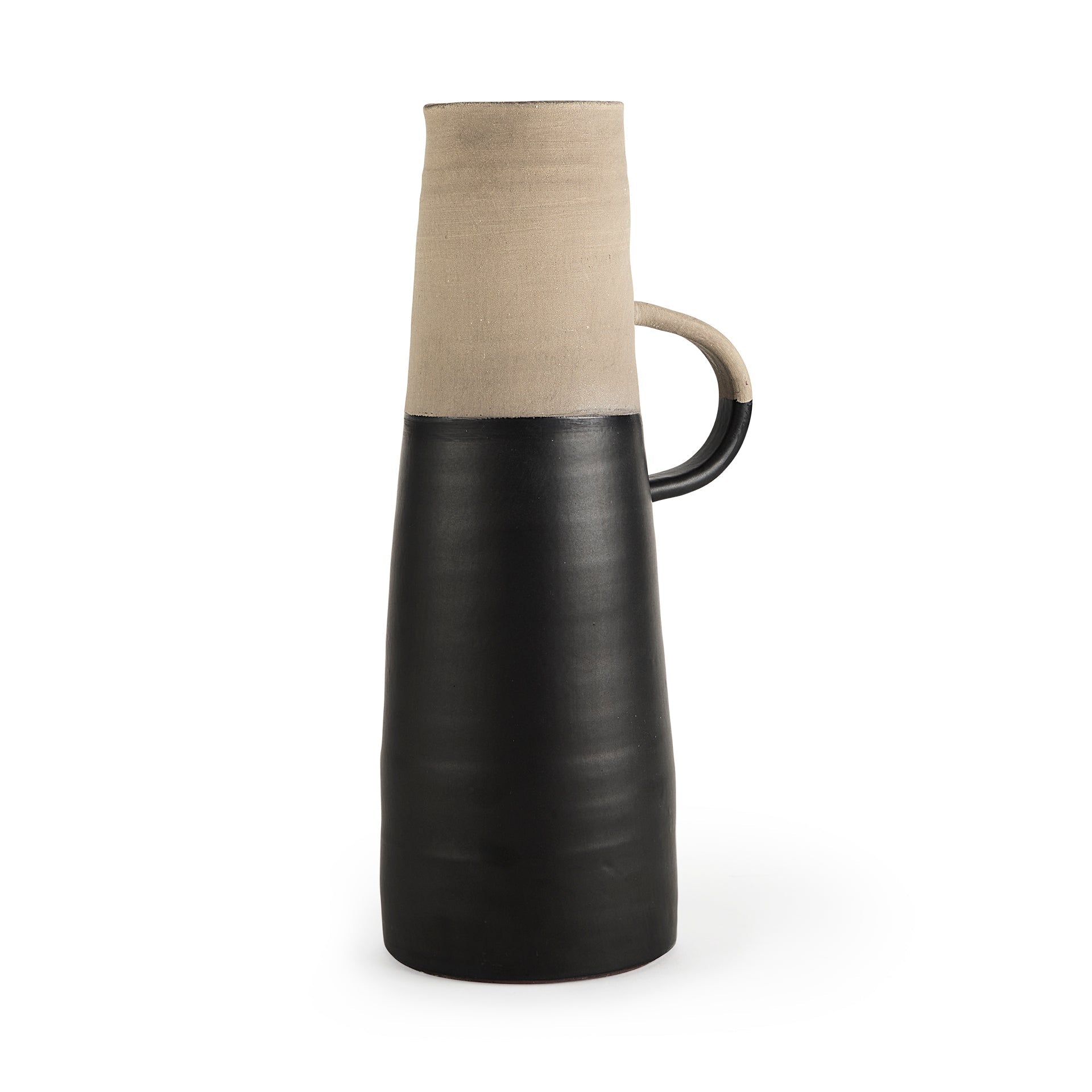 Mercana Garand 7" x 6" x 16" Ceramic Jug Vase