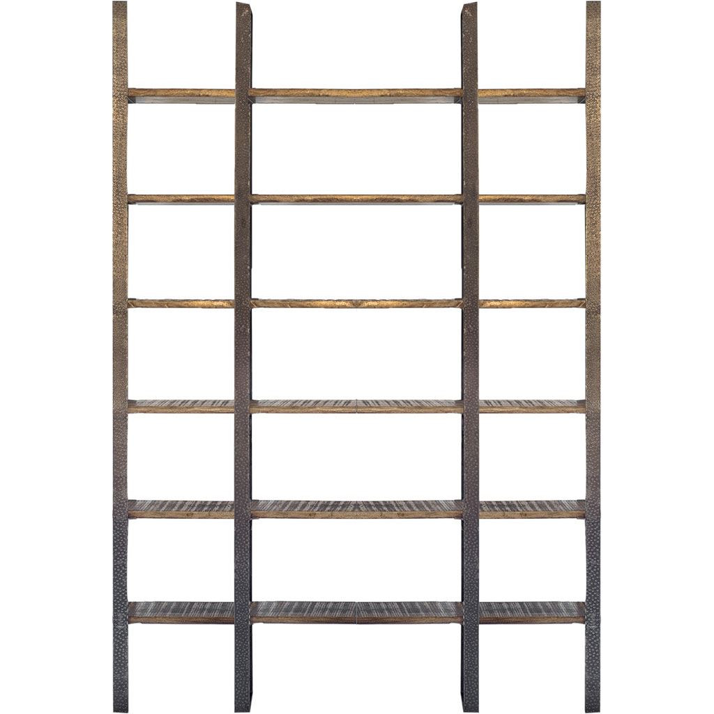 Mercana Taunton 80" x 10.5" x 90" Solid Wood Wall Shelf