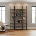 Mercana Taunton 80" x 10.5" x 90" Solid Wood Wall Shelf