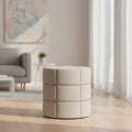 Mercana Beacon 19.7" x 19.7" x 20.8" Metal Ottoman
