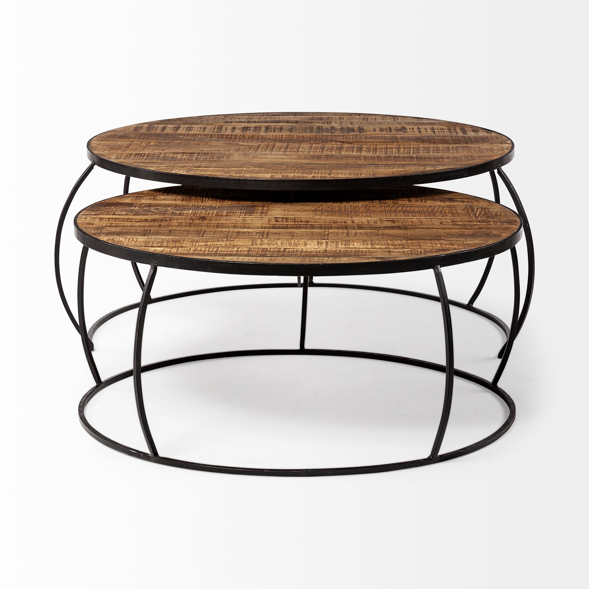 Mercana Clapp 44" x 44" x 20" Solid Wood Coffee Table