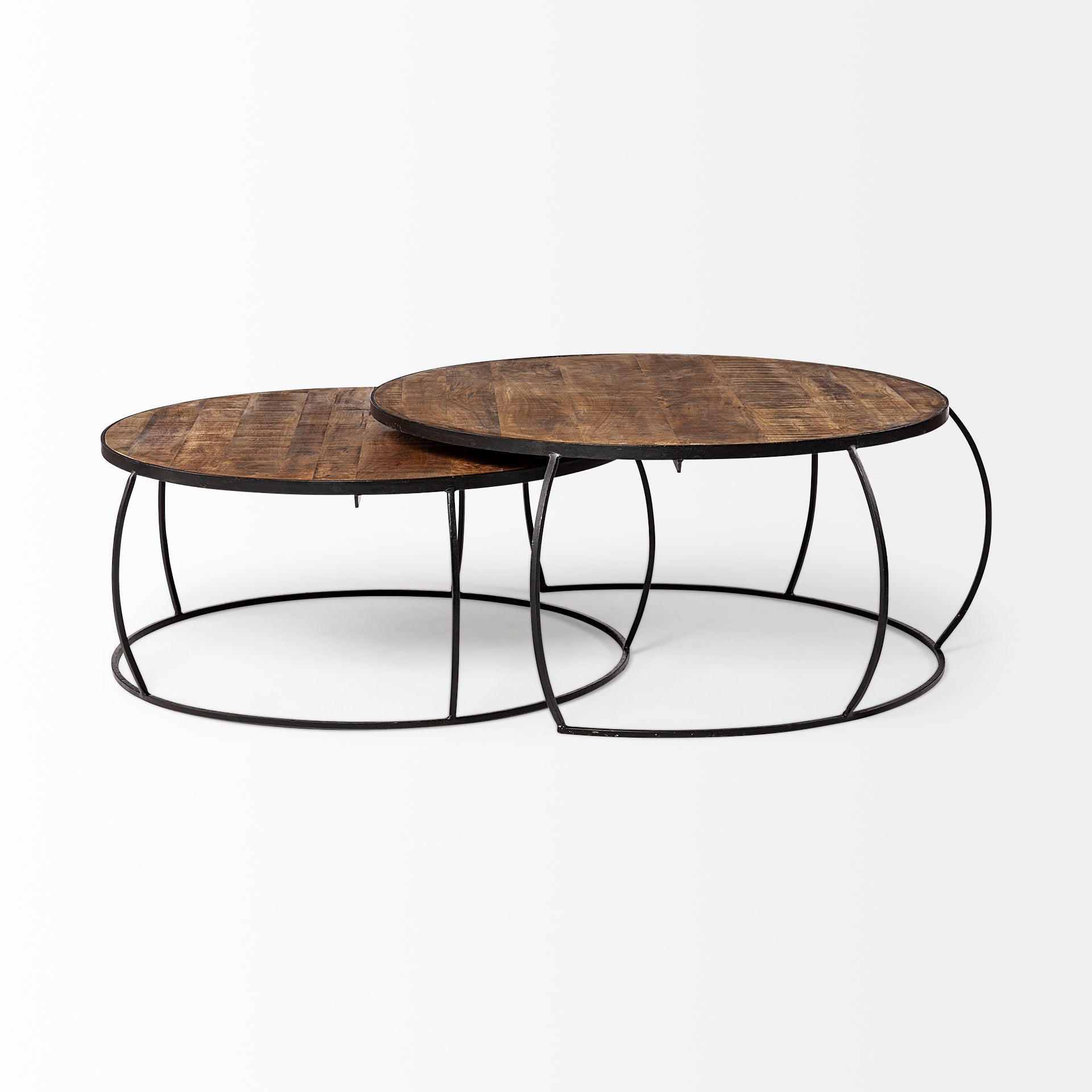 Mercana Clapp 44" x 44" x 20" Solid Wood Coffee Table