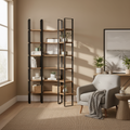 Mercana Turner 36.5" x 36.5" x 90" Solid Wood Wall Shelf