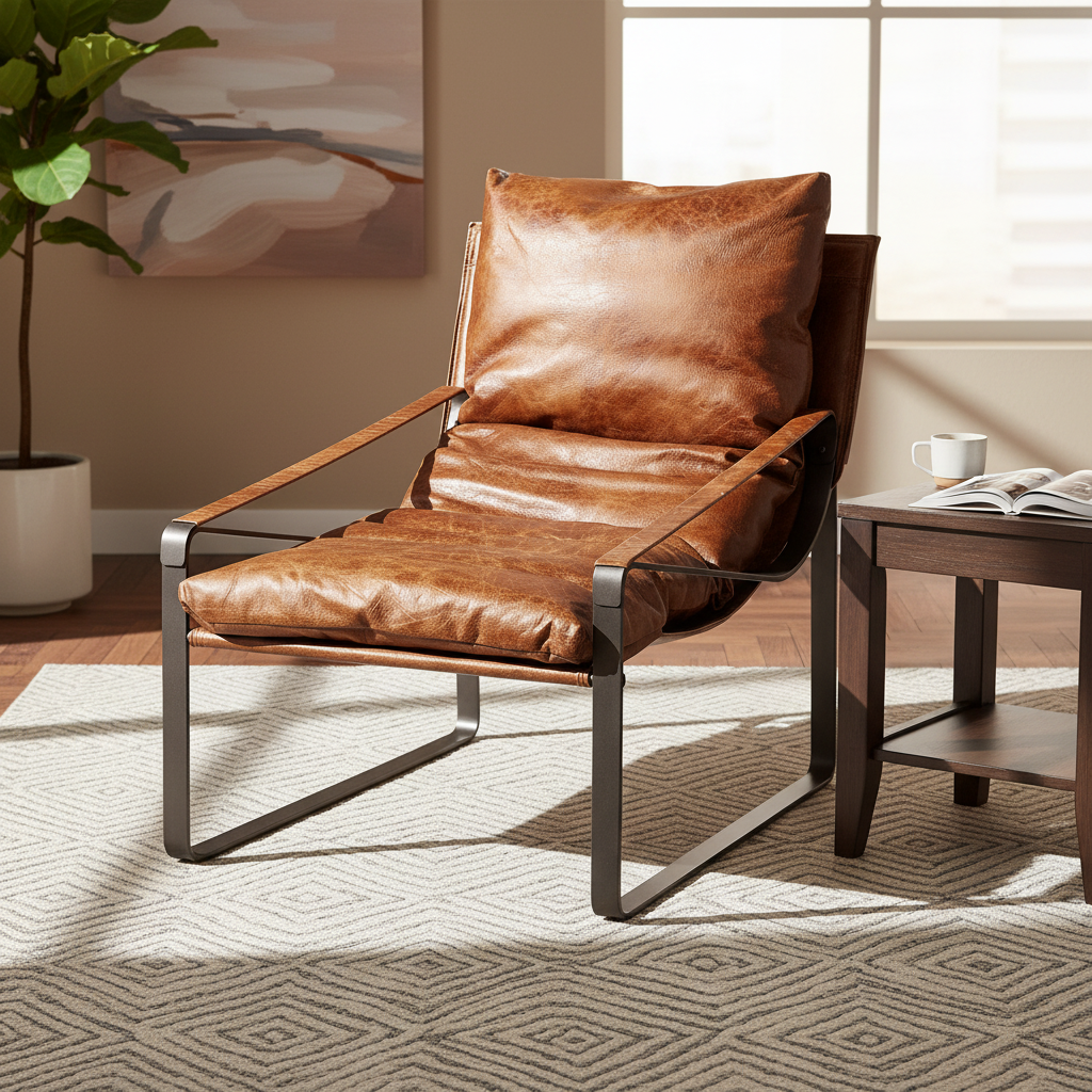Mercana Hornet 27" x 35" x 36" Metal Side Chair