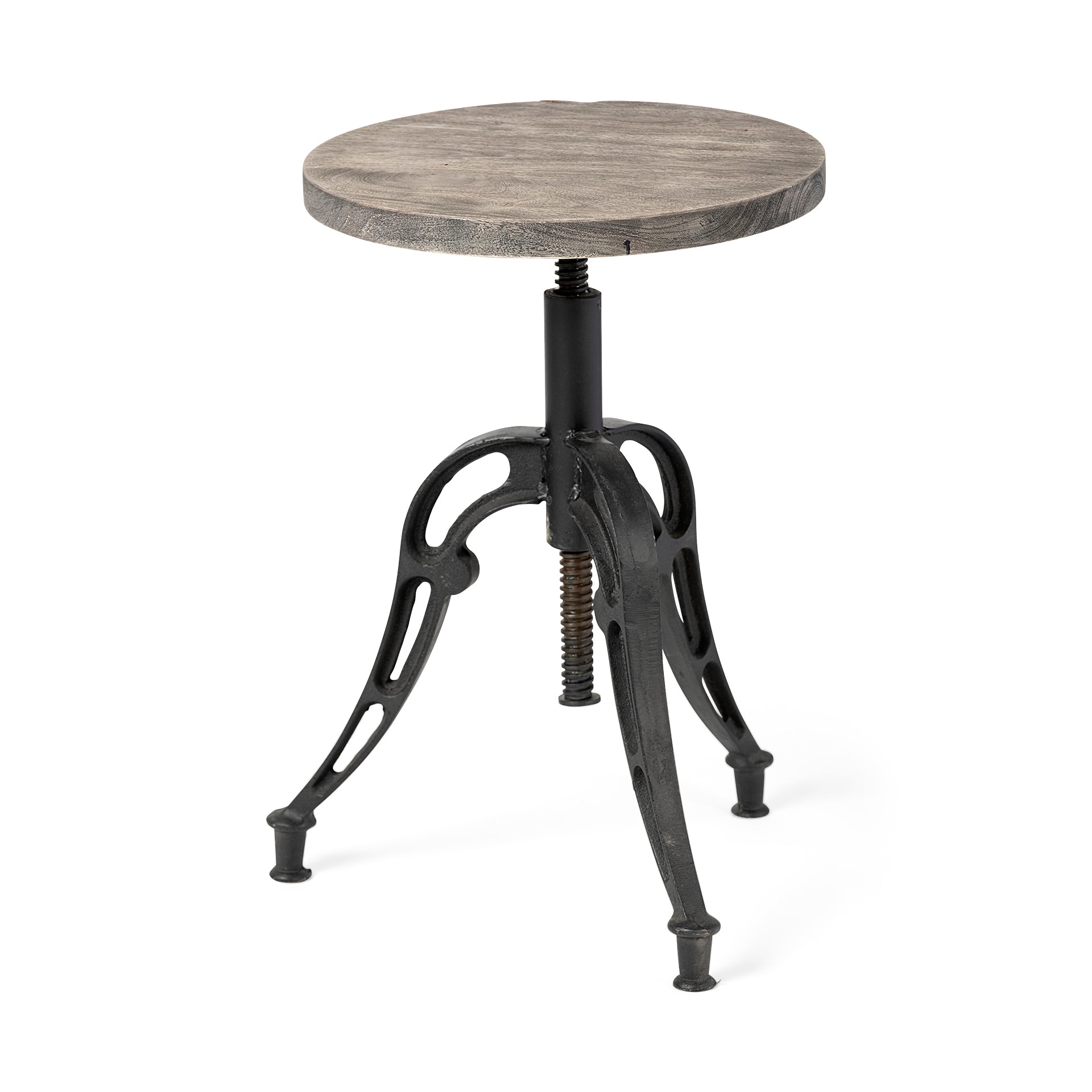 Mercana Emslie 15.8" x 15.8" x 25" Solid Wood Stool