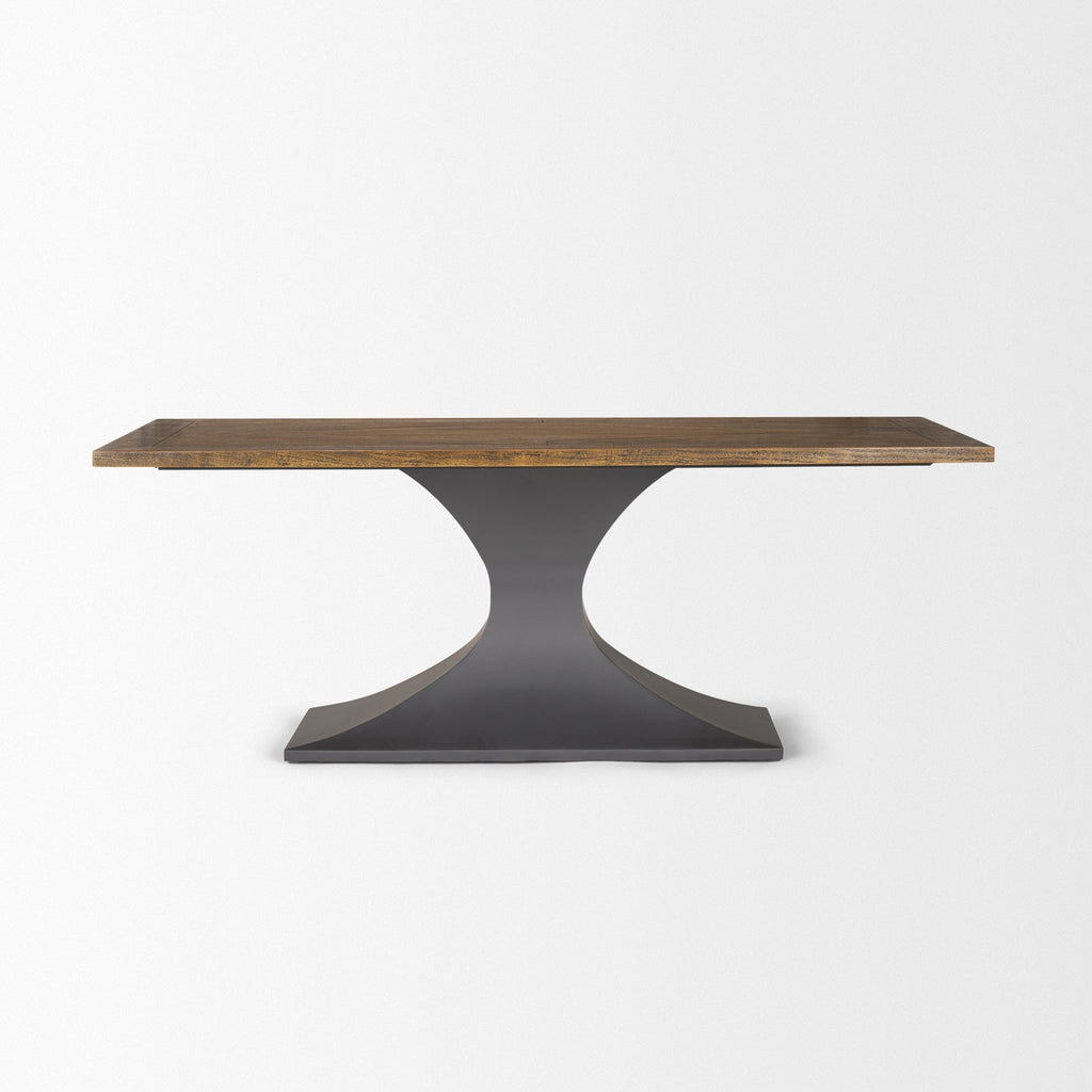 Mercana Maxton 79" x 39" x 30" Solid Wood Dining Table