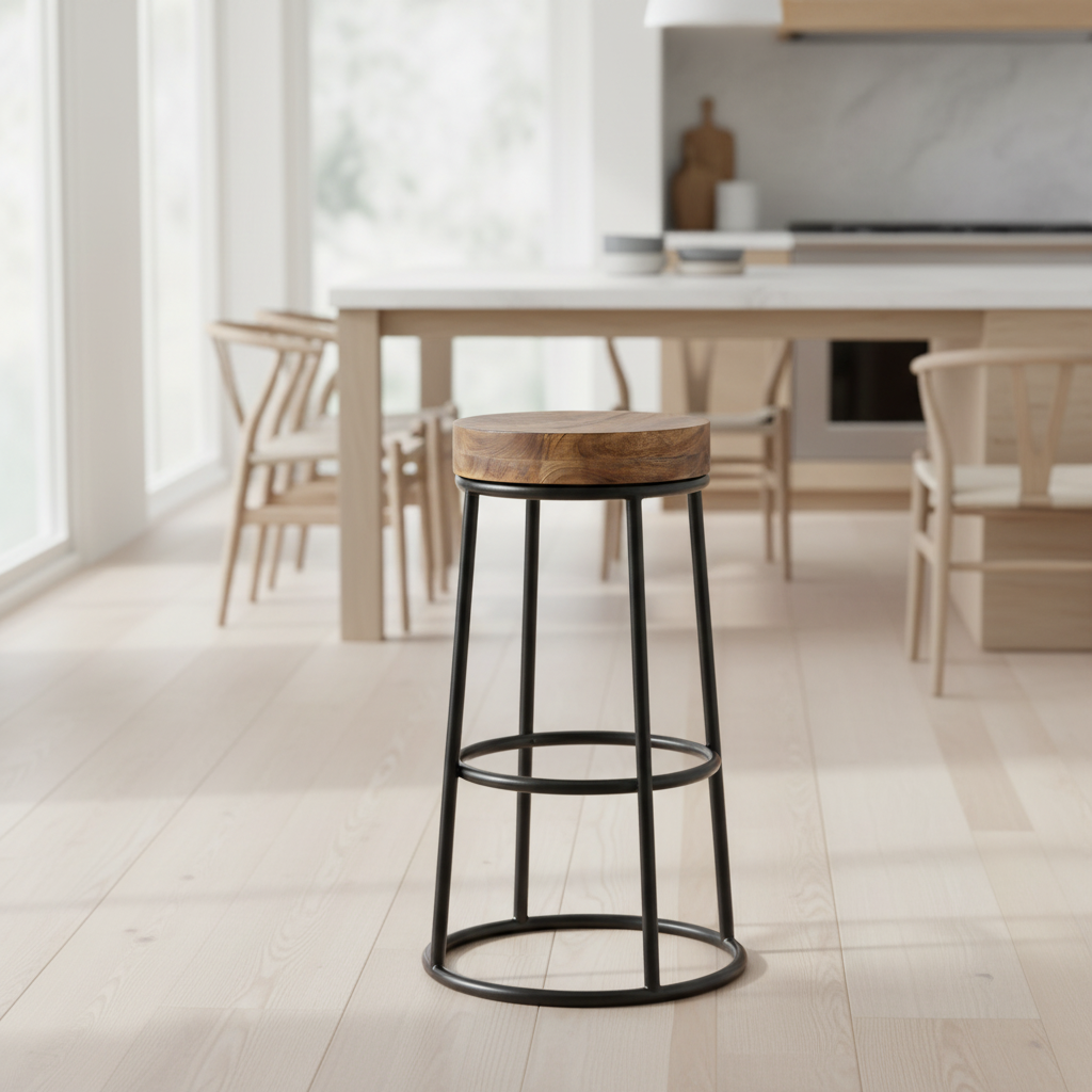 Mercana Flynn 16" x 16" x 26.5" Stool