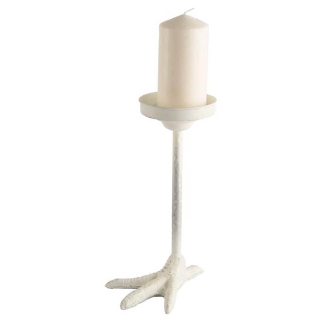 Mercana Daffy 7.9" x 5.5" x 12" Metal Candle Holder