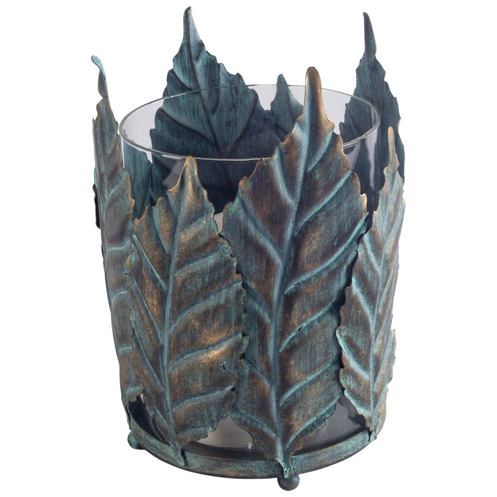 Mercana Pana 5.3" x 5.2" x 7.6" Metal Candle Holder
