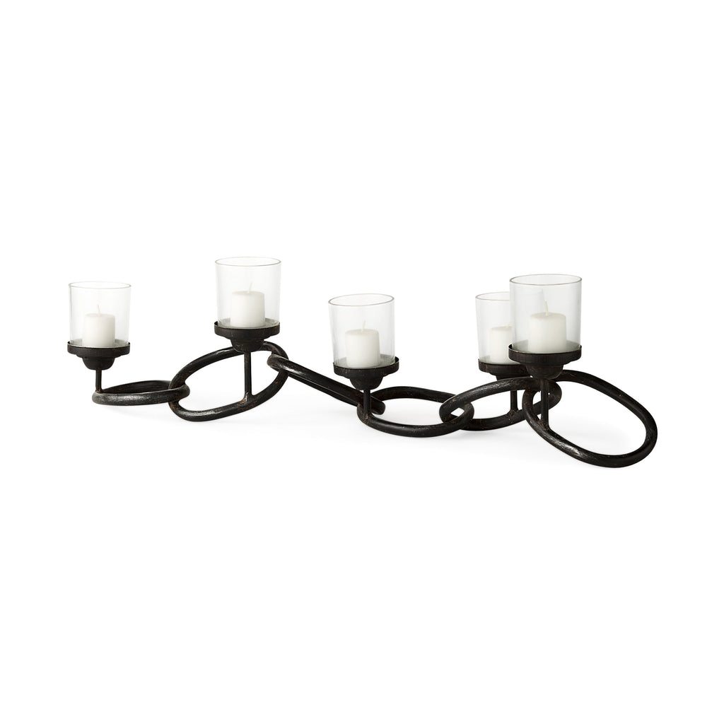 Mercana Quito 7.7" x 28" x 4.7" Candle Holder