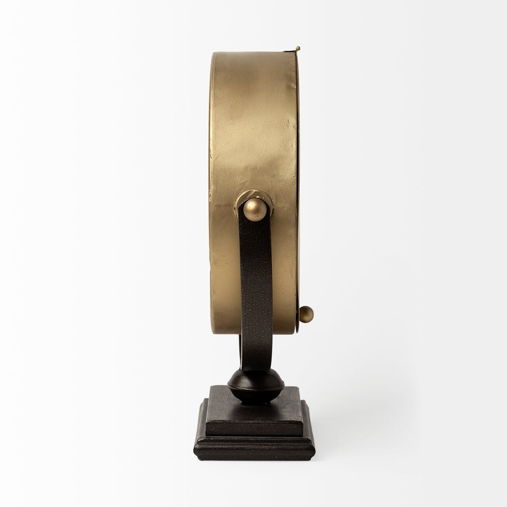 Mercana Houston 4" x 12" x 13" Table Clock