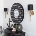 Mercana Sabinal 7" x 6.5" x 18" Fabric Wall Sconce
