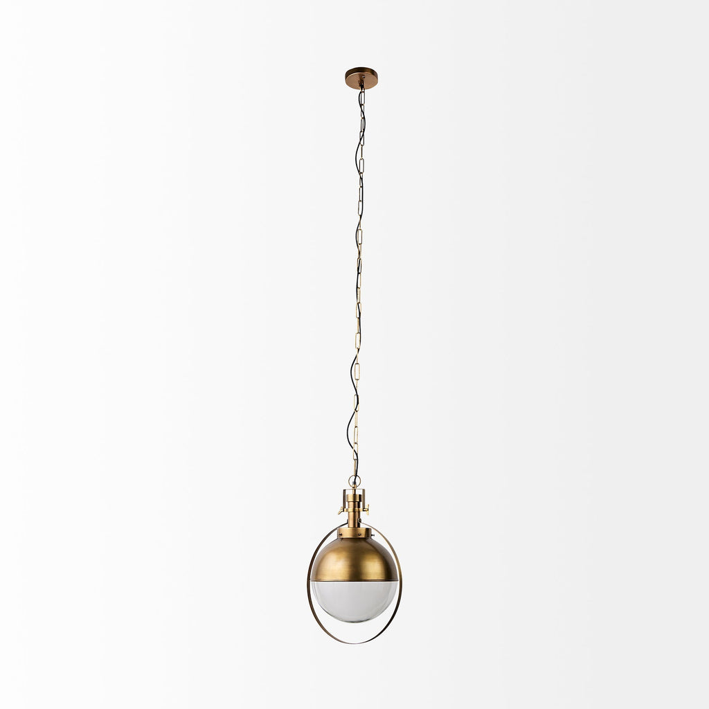 Mercana Leighton 15" x 15" x 20" Metal Pendant Lighting