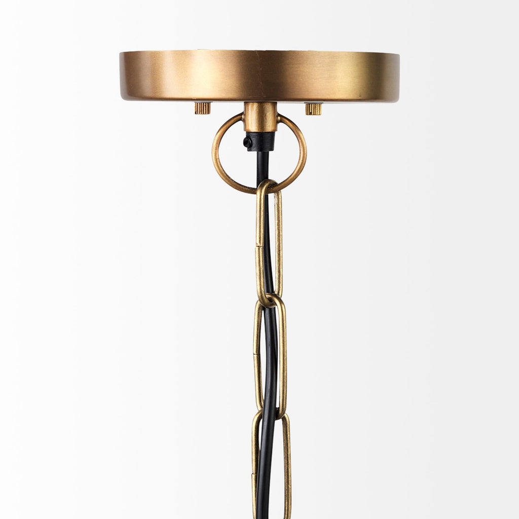 Mercana Leighton 15" x 15" x 20" Metal Pendant Lighting