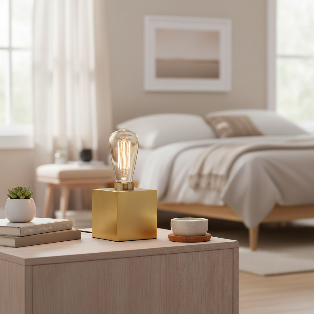 Mercana Visio 4" x 4" x 4.5" Table Lamp