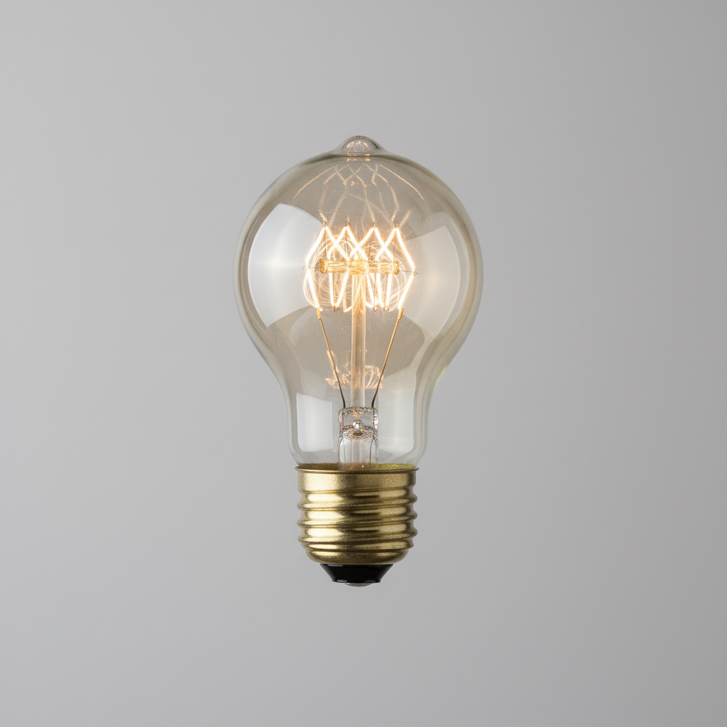Mercana E26 2.4" x 2.4" x 4.3" Glass Bulb