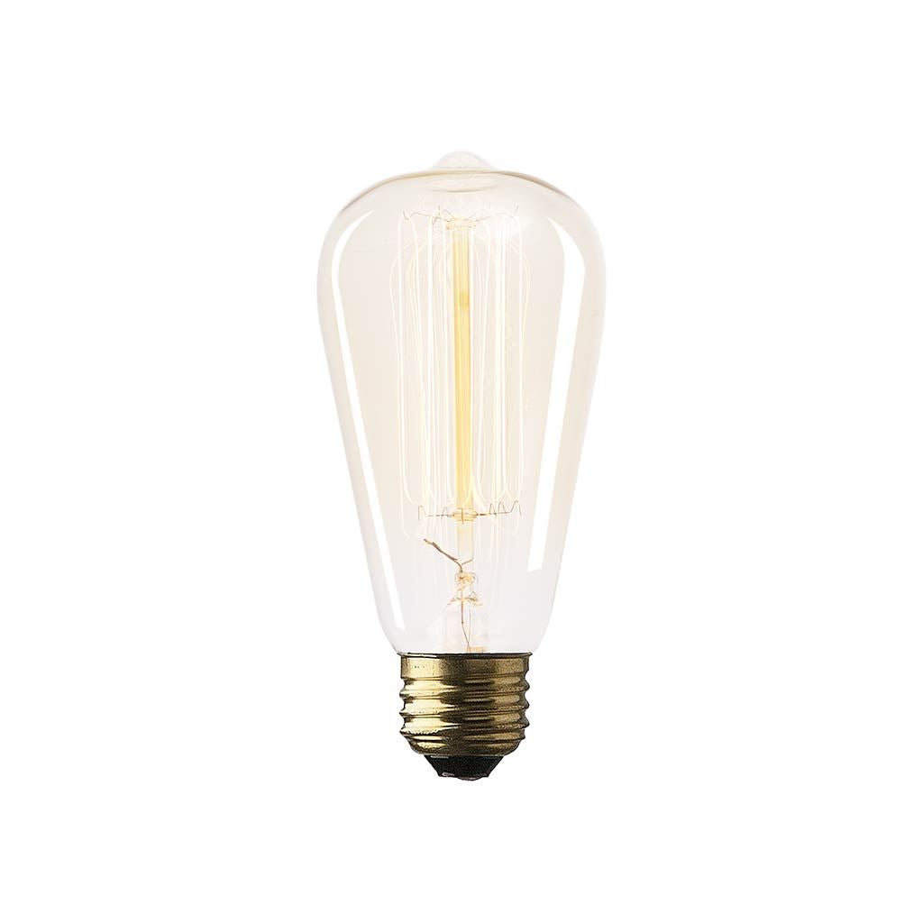 Mercana E26 2.5" x 2.5" x 5.3" Glass Bulb