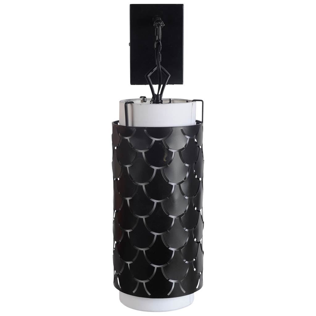 Mercana Brasseur 10.5" x 7" x 22" Metal Wall Sconce