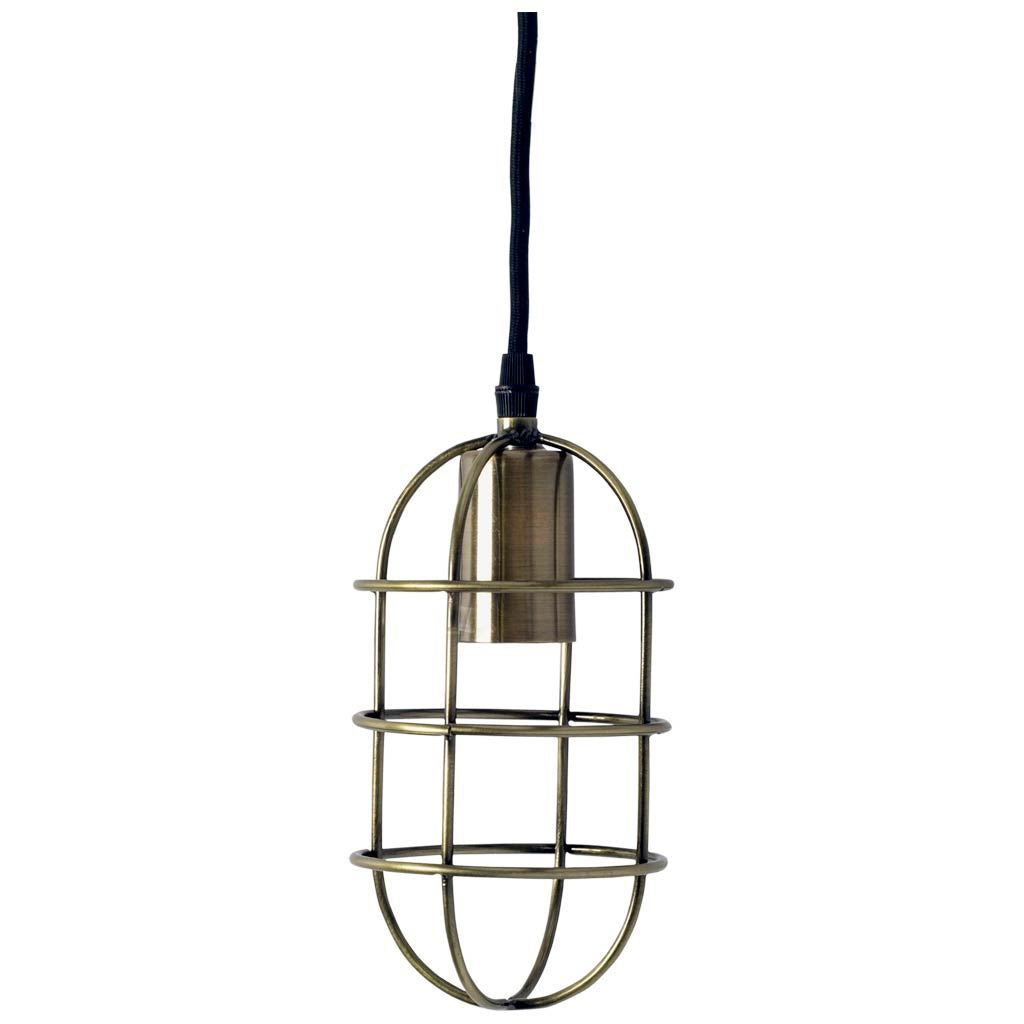 Mercana Hines 4" x 4" x 8" Metal Pendant Lighting