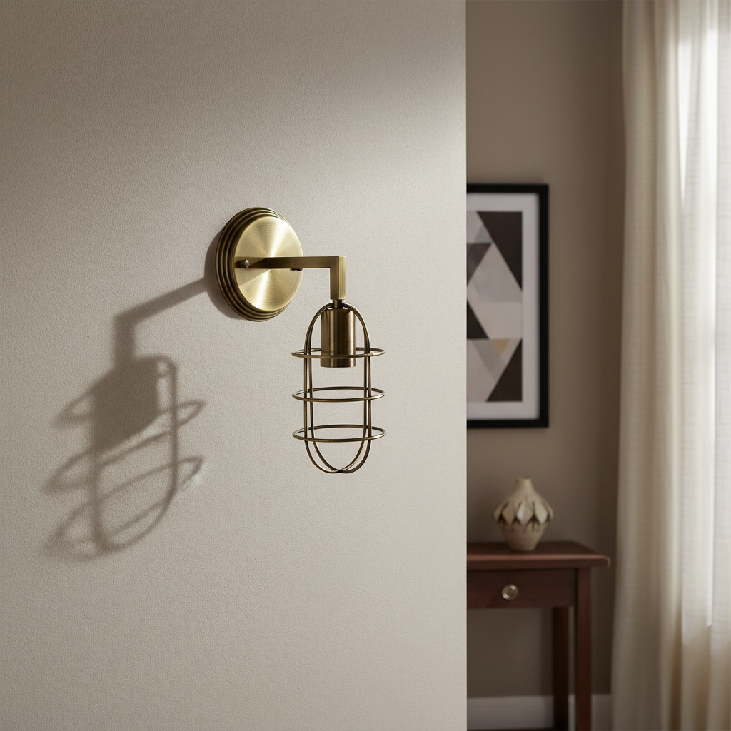 Mercana Hines 6" x 5.5" x 14" Metal Wall Sconce