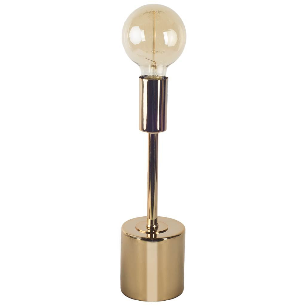 Mercana Mooney 4" x 4" x 17.5" Metal Table Lamp