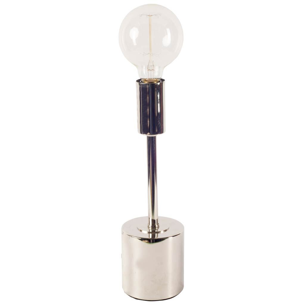 Mercana Mooney 4" x 4" x 17.5" Metal Table Lamp