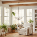 Mercana Rihanna 42" x 18.9" x 42.1" Metal Lantern