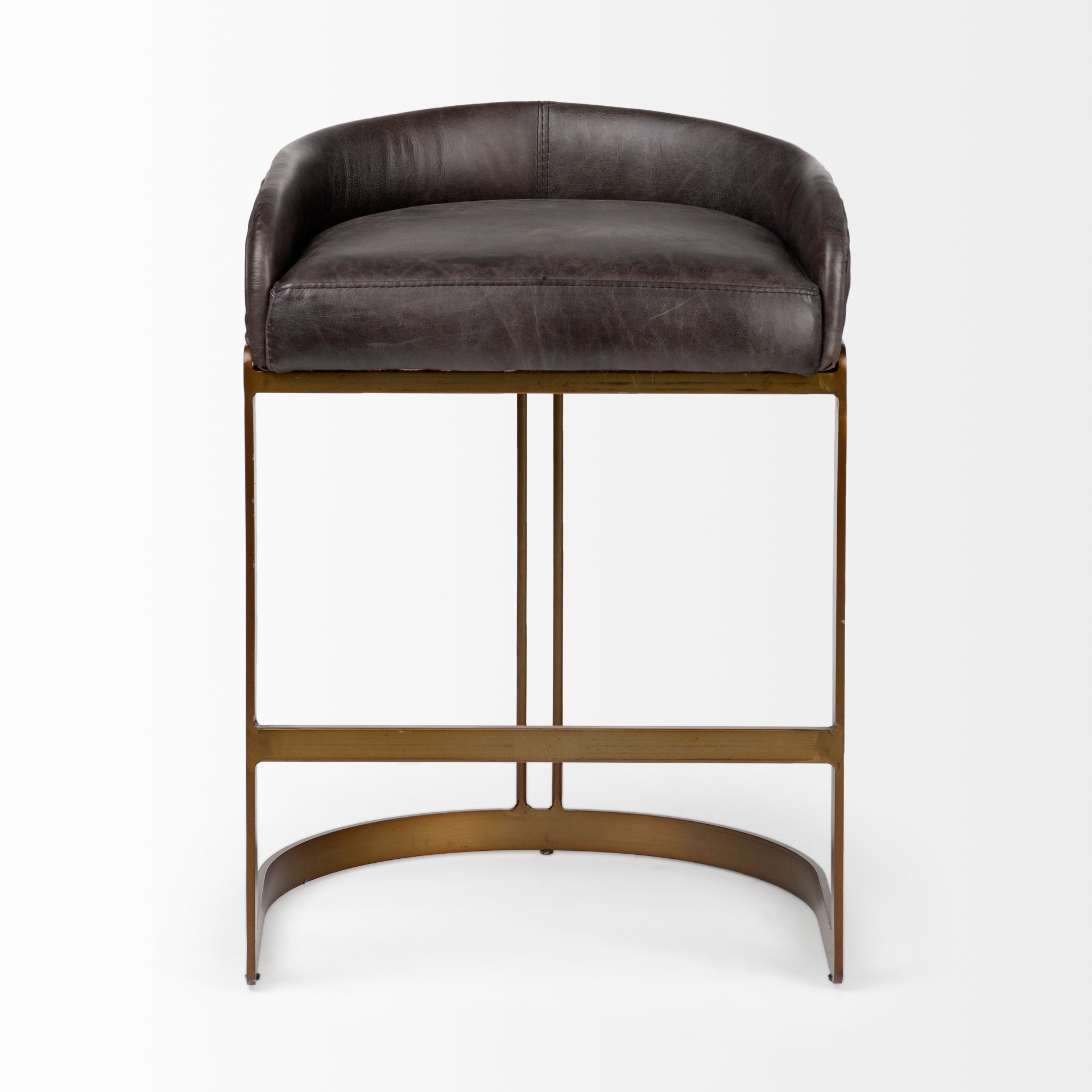 Mercana Hollyfield 20.5" x 19.7" x 28.7" Metal Stool