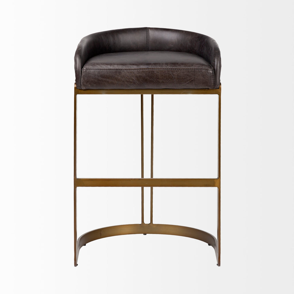 Mercana Hollyfield 20.5" x 19.7" x 32.7" Metal Stool