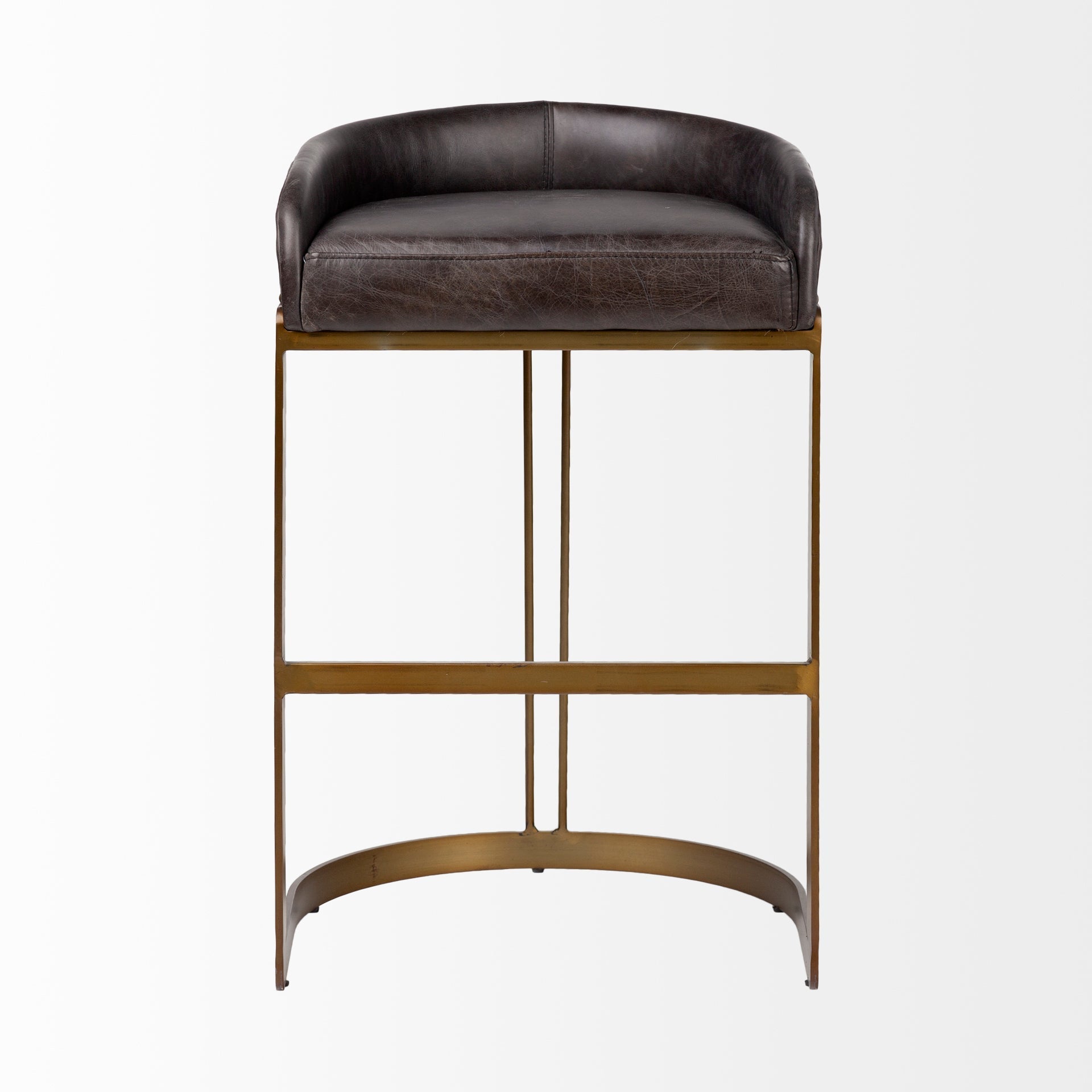 Mercana Hollyfield 20.5" x 19.7" x 32.7" Metal Stool