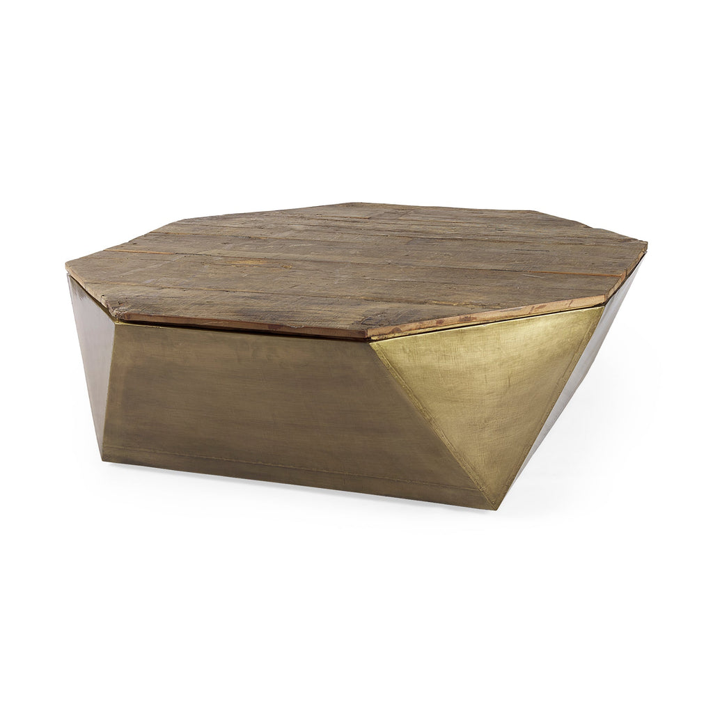 Mercana Esagono 48" x 48" x 15" Coffee Table
