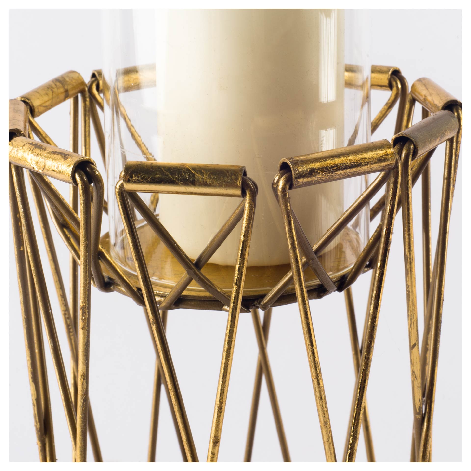 Mercana Othello 5.5" x 8.3" Metal Candle Holder