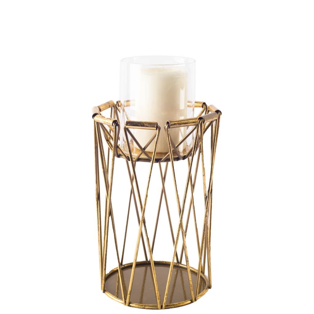 Mercana Othello 5.5" x 8.3" Metal Candle Holder