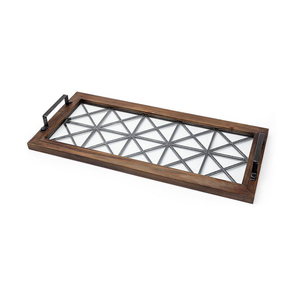 Mercana Ellingson 28" x 13" x 2.8" Tray