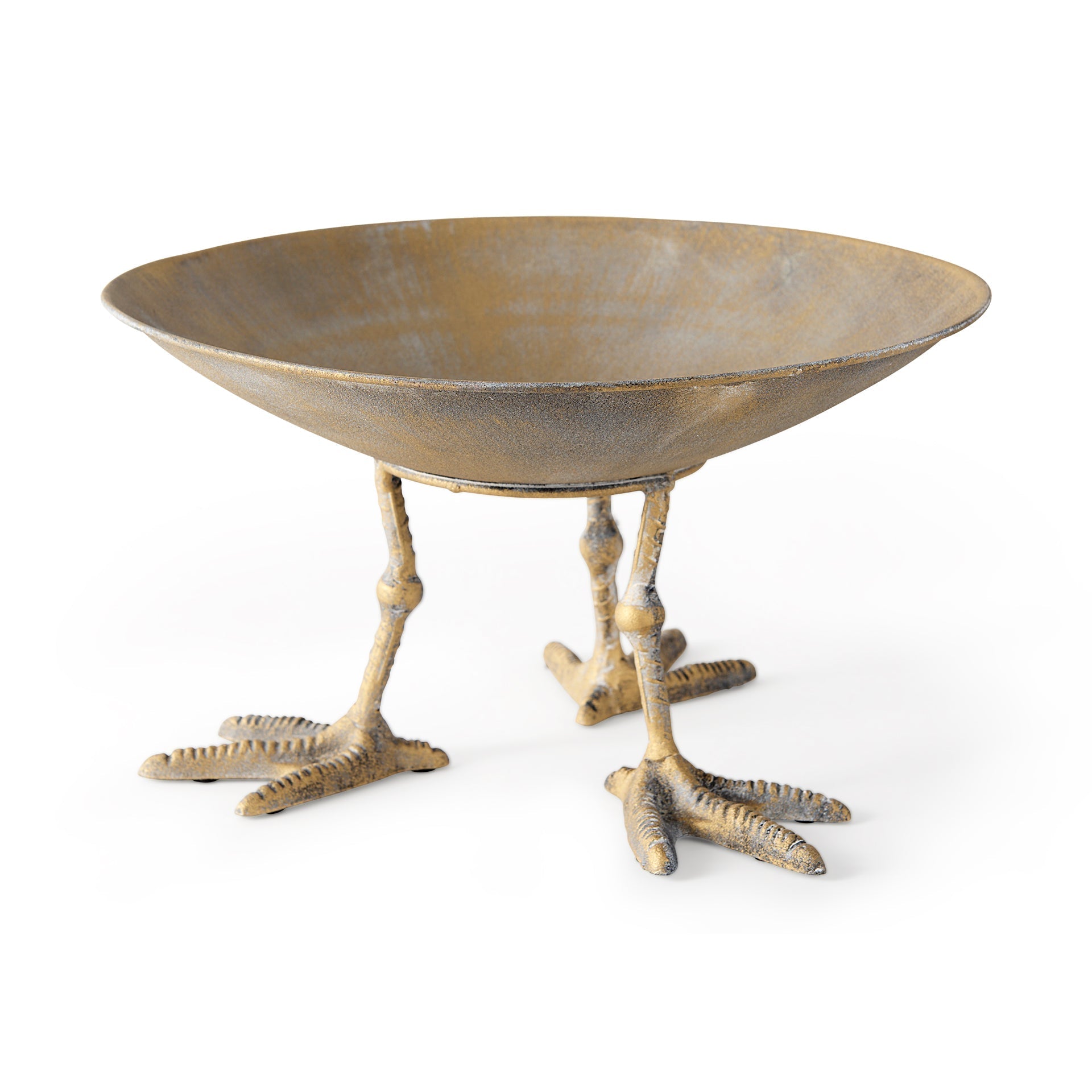 Mercana Chadwick 12.8" x 12.8" x 7" Metal Bowl