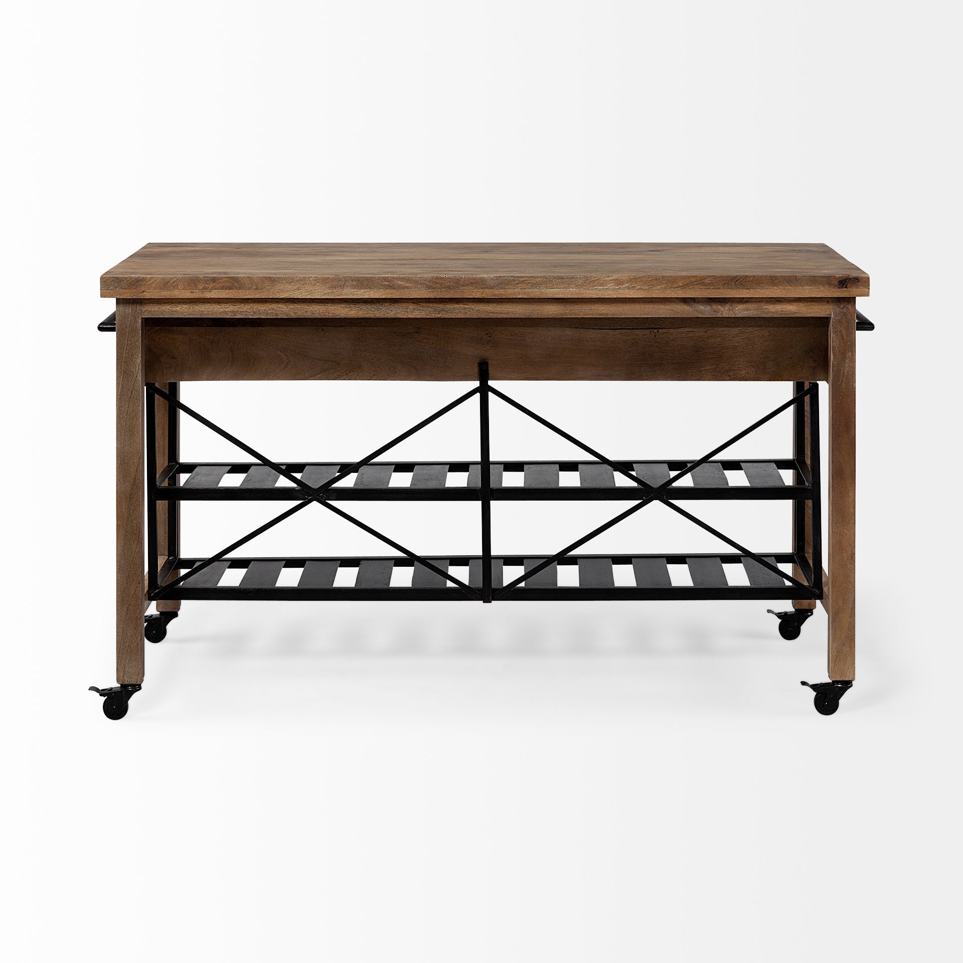 Mercana Stuart 28" x 63" x 34.8" Kitchen Island