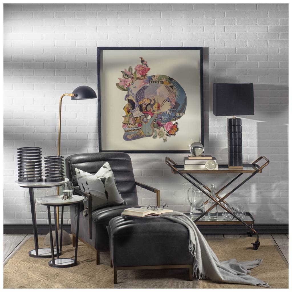 Mercana Denmark 18.9" x 10" x 55.1" Floor Lamp