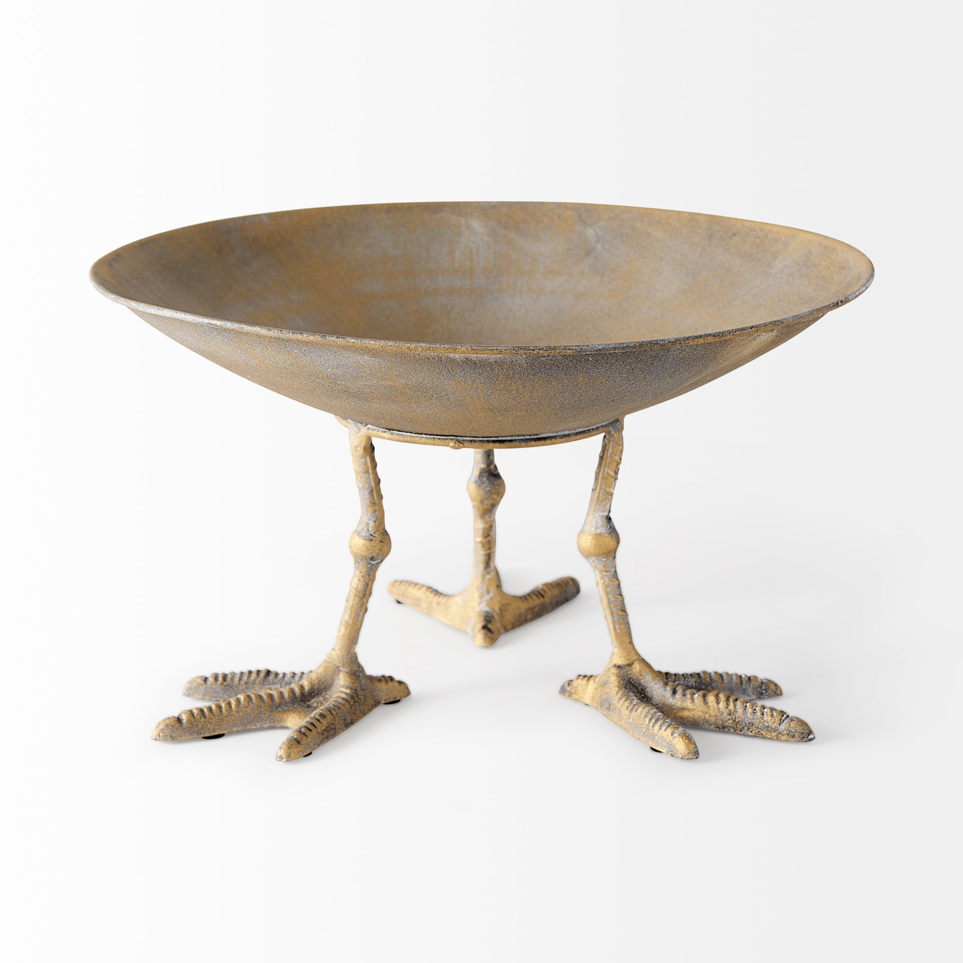 Mercana Chadwick 12.8" x 12.8" x 7" Metal Bowl