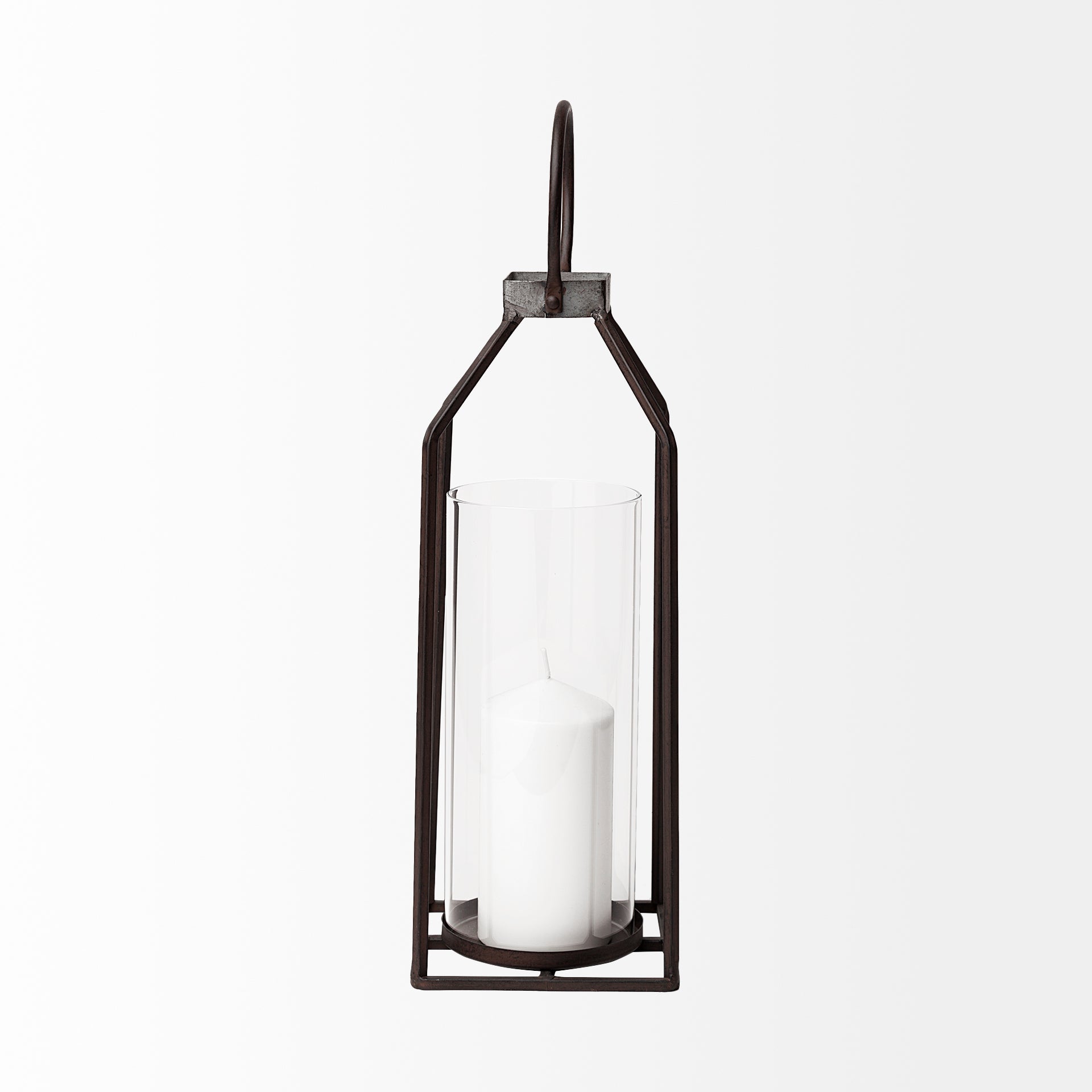 Mercana Kingston 5.5" x 5.5" x 18.9" Metal Candle Holder