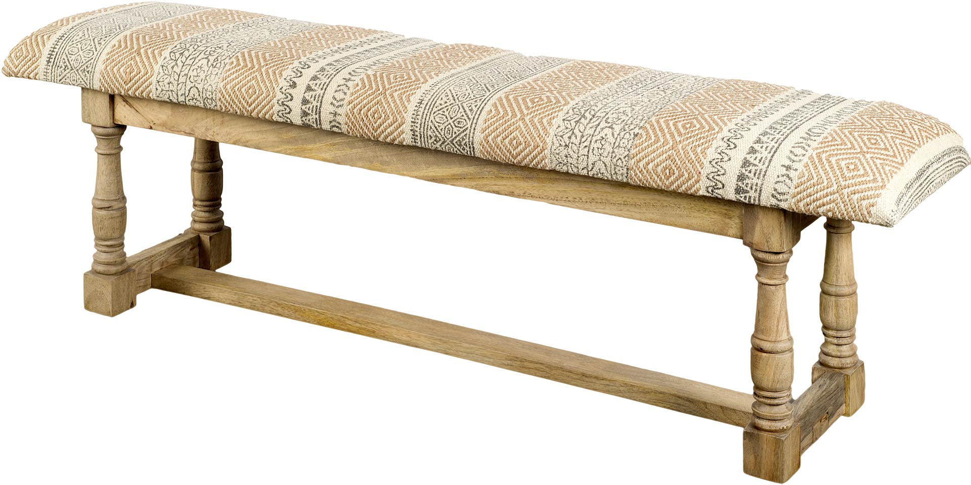 Mercana Greenfield 59" x 14" x 19" Solid Wood Bench