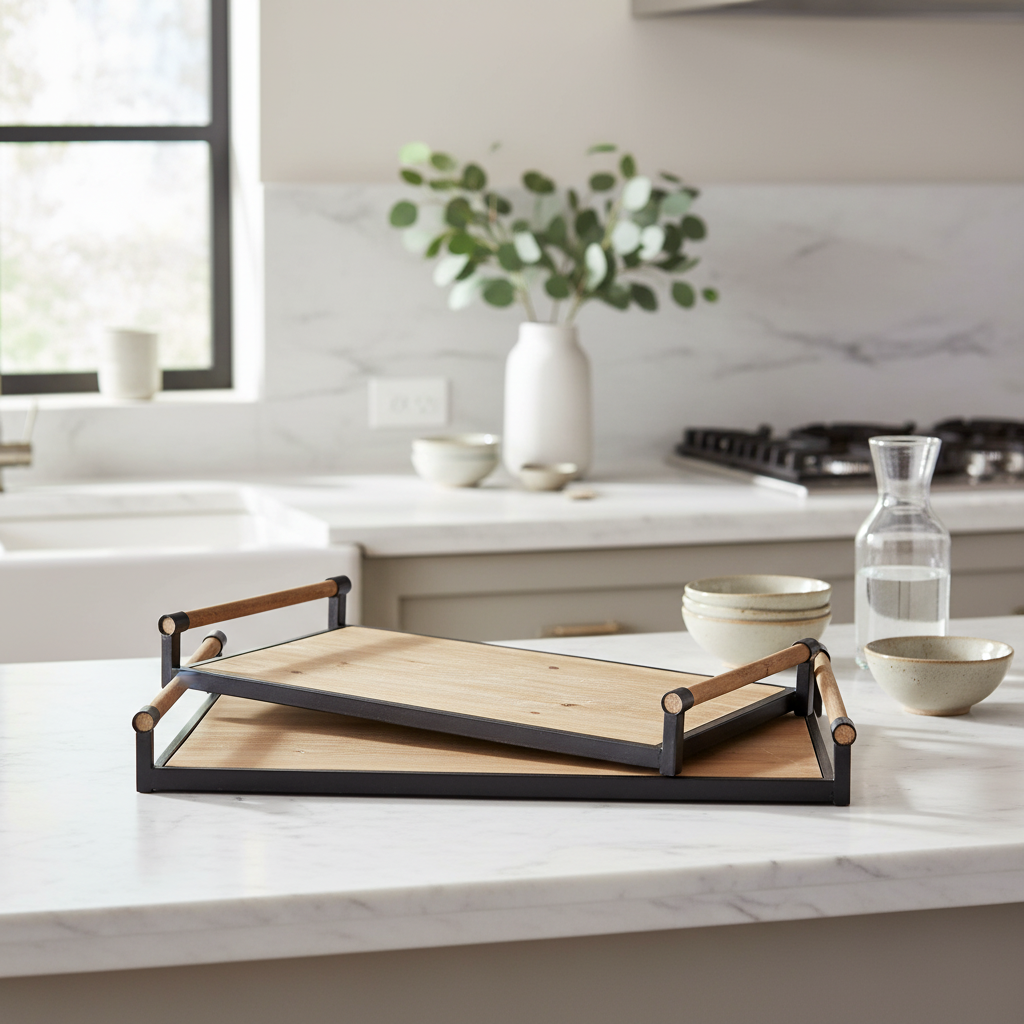 Mercana Benson 26" x 15.8" x 3.2" Tray