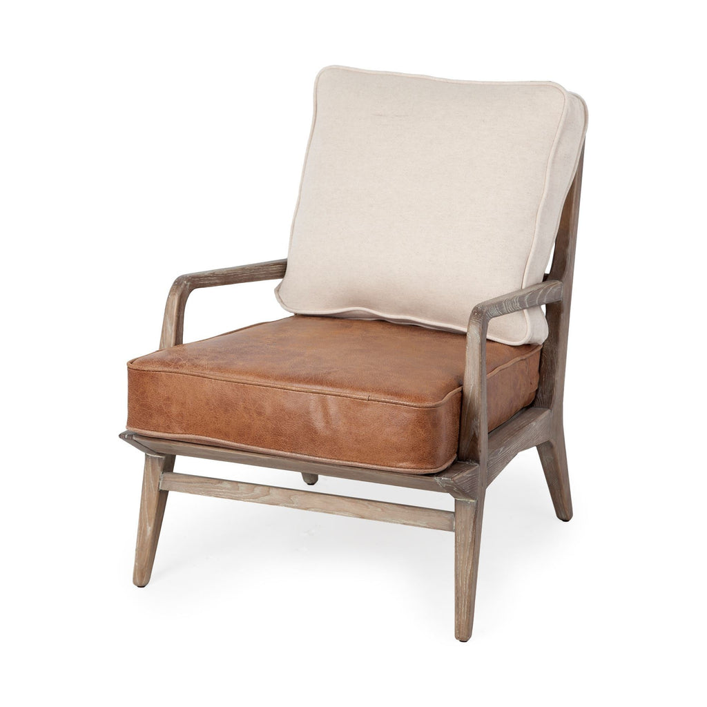 Mercana Harman 31.9" x 24" x 30" Solid Wood Side Chair