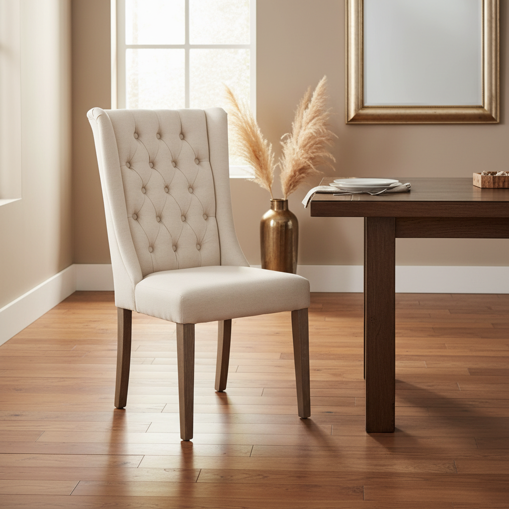 Mercana Mackenzie 24.8" x 20.5" x 40.3" Fabric Dining Chair