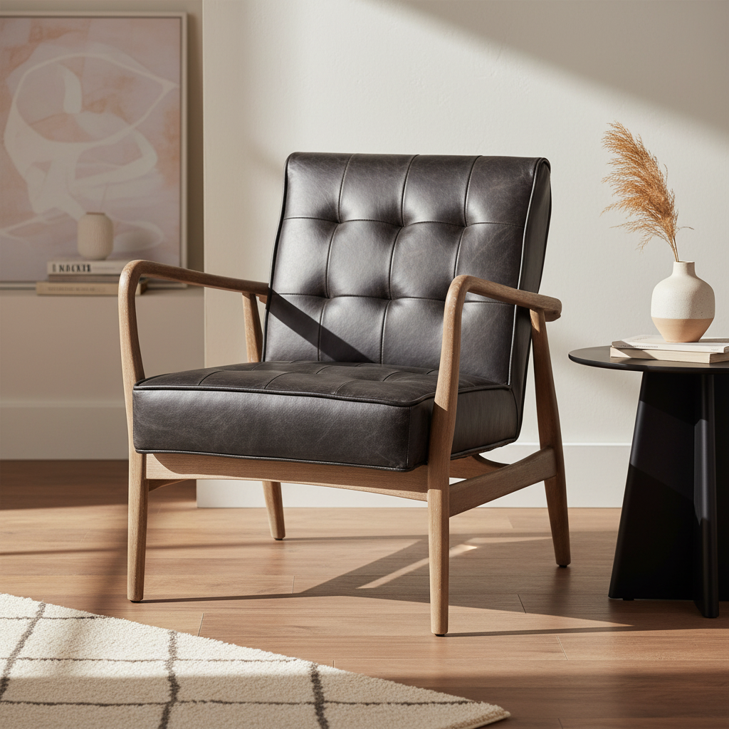 Mercana Phineas 26.5" x 28.3" x 31" Side Chair