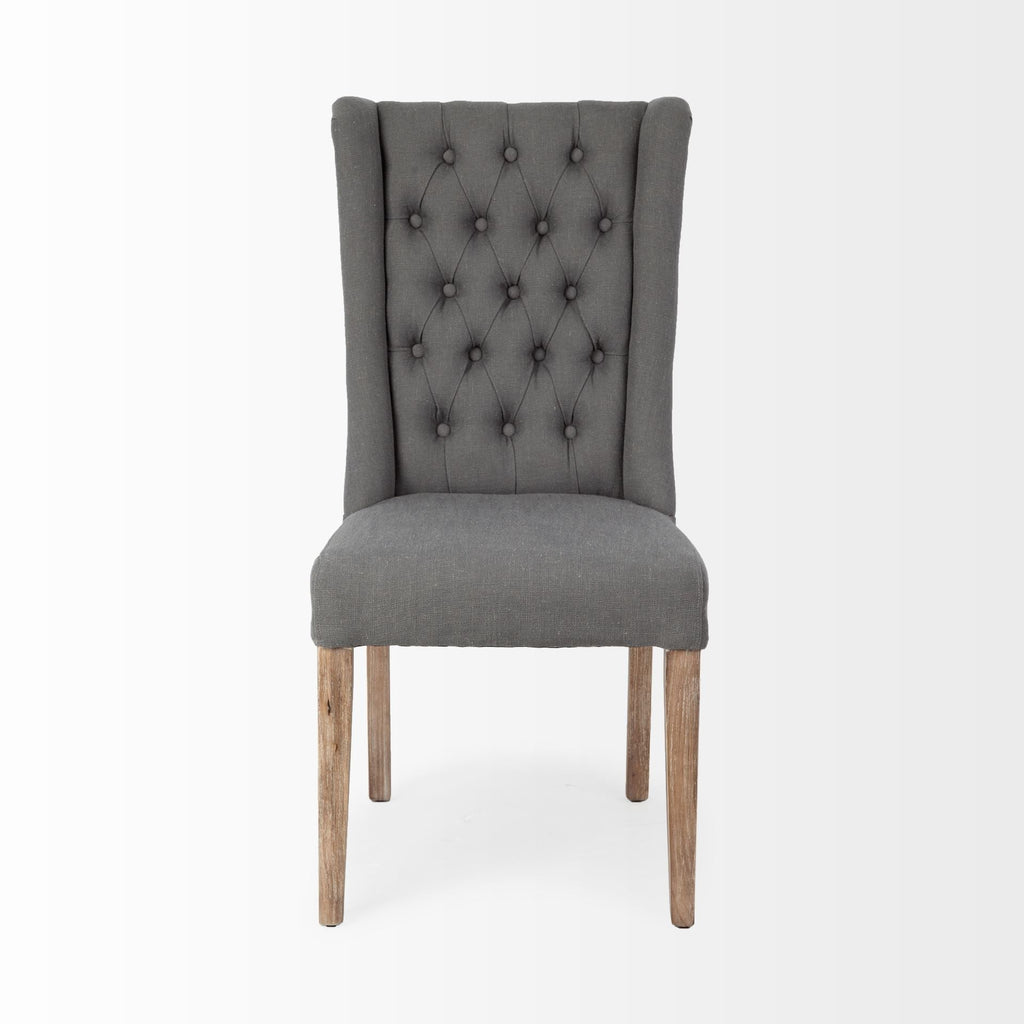 Mercana Mackenzie 20.3" x 24" x 40.5" Solid Wood Dining Chair