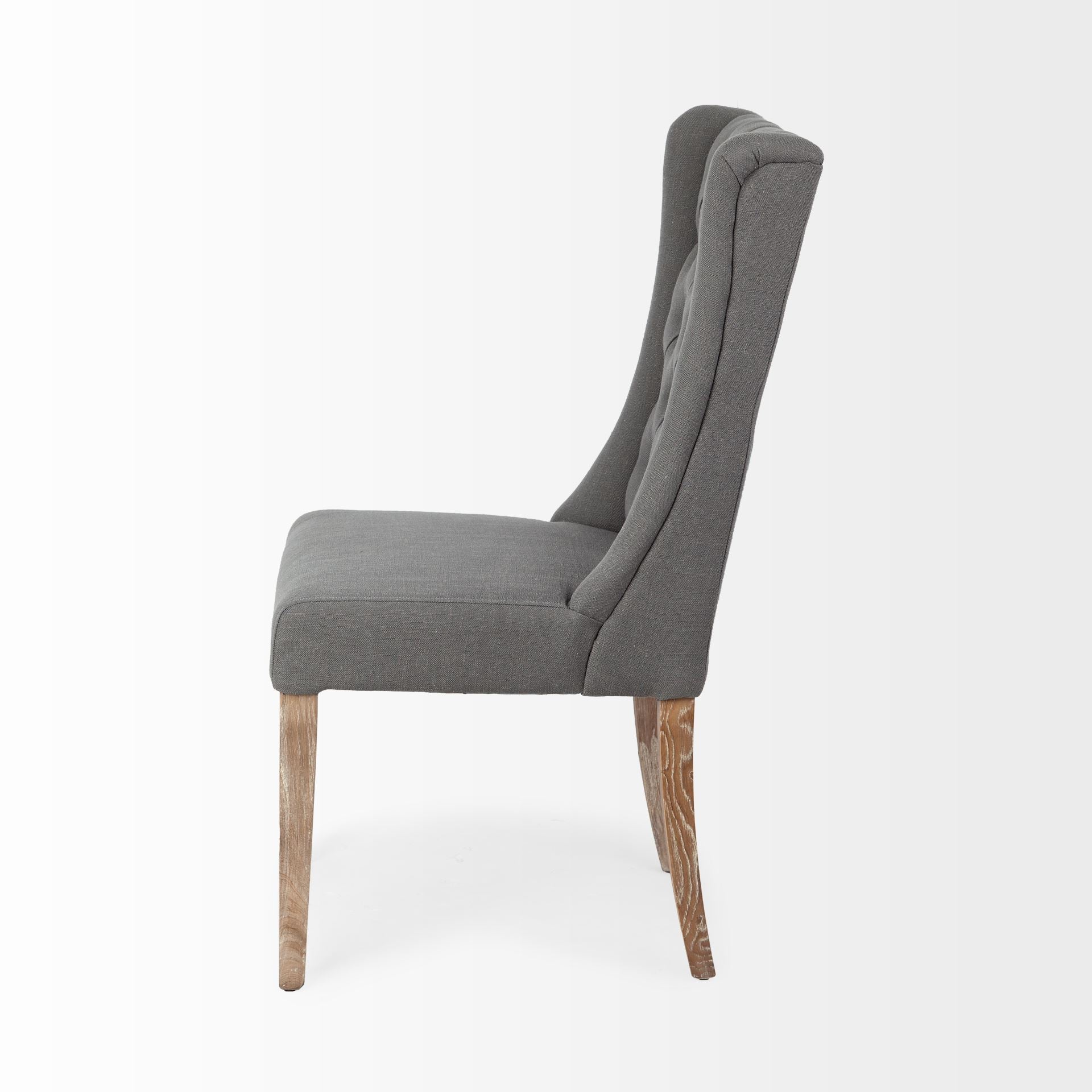 Mercana Mackenzie 20.3" x 24" x 40.5" Solid Wood Dining Chair
